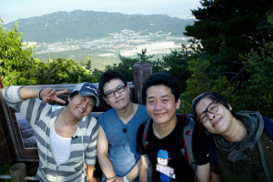 투메디언 김준호-김대희, 새벽 청계산 등산 토크