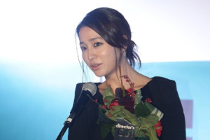 '이민정' 신인연기자 여자부문 수상