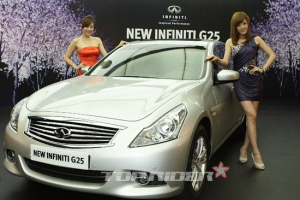 인피니티 G25 신차 발표회