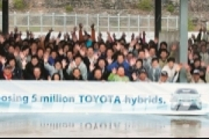 도요타 하이브리드, 누적 판매 500만대 돌파