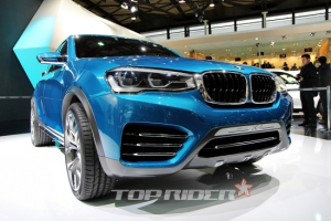 [상하이모터쇼] BMW X4 콘셉트…기대되는 '베이비 X6'