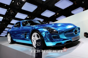 [상하이모터쇼] 메르세데스-벤츠 SLS AMG ED…전기 슈퍼카 시대
