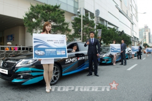 르노삼성, SM5 TCE 시승행사…