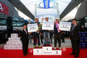 볼보트럭 연비왕, 리터당 10.6km 달려…'최고의 자린고비'