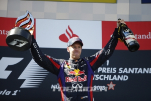 베텔, F1 독일 그랑프리 우승…월드챔피언 4관왕 유력