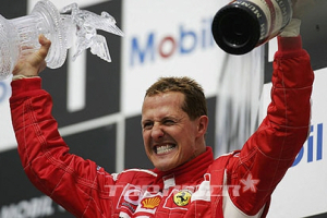 F1의 전설, '슈마허' 혼수상태에서 깨어나