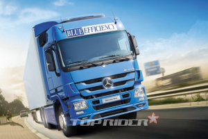 친환경&연료절감 프리미엄 대형 트랙터 'Actros Blue Efficiency' 출시