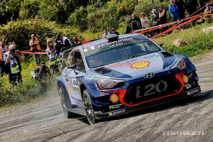 현대차 월드랠리팀, i20 랠리카로 WRC 4차전 우승