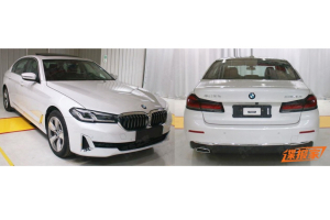 BMW 5시리즈 부분변경은 이런 모습, 삼각형이?
