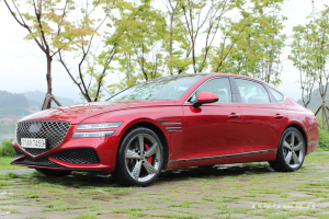 [시승기] 제네시스 G80 스포츠 3.5T, 주행할수록 엔진이 아쉬워