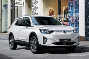 KG모빌리티 코란도 EV 출시, 주행거리 401km로 확대