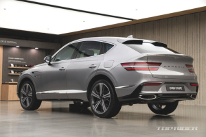 제네시스 GV80 쿠페 자신감, 미국서 BMW X6보다 비싸다