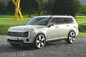 팰리세이드 풀체인지 미리보기, 네모난 SUV 스타일