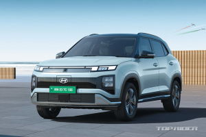 현대차 크레타 전기차 공개, 473km 주행..보급형 SUV